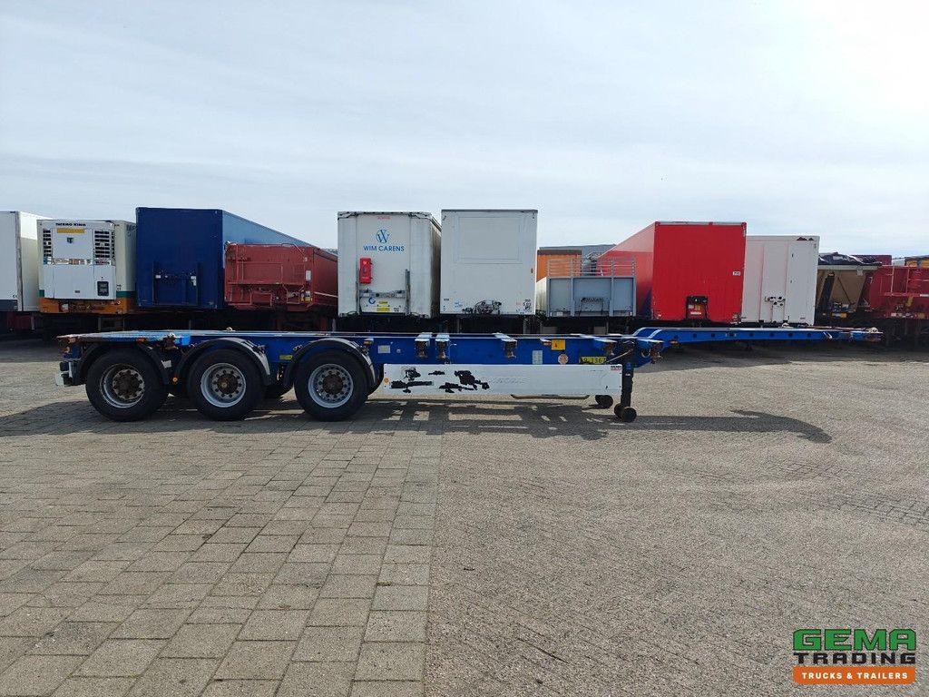 Krone SD 2x20FT 30FT 40FT 45FT HiCube - Alle Anschlüsse - 3-Achsen BPW - Schiebekopf