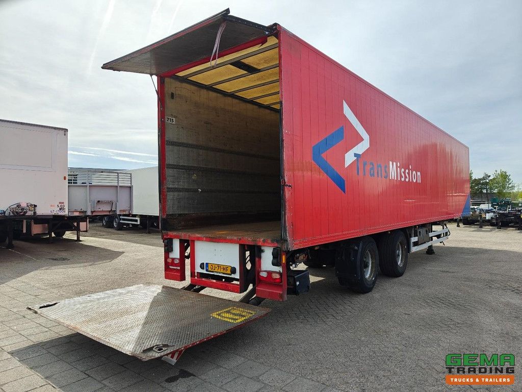 Pacton T2-001 Enclosed Aluminium Body 13.5m + Dhollandia 1500KG - HH Floor - Tridec Steering Axle - 2 Axles BPW Drum