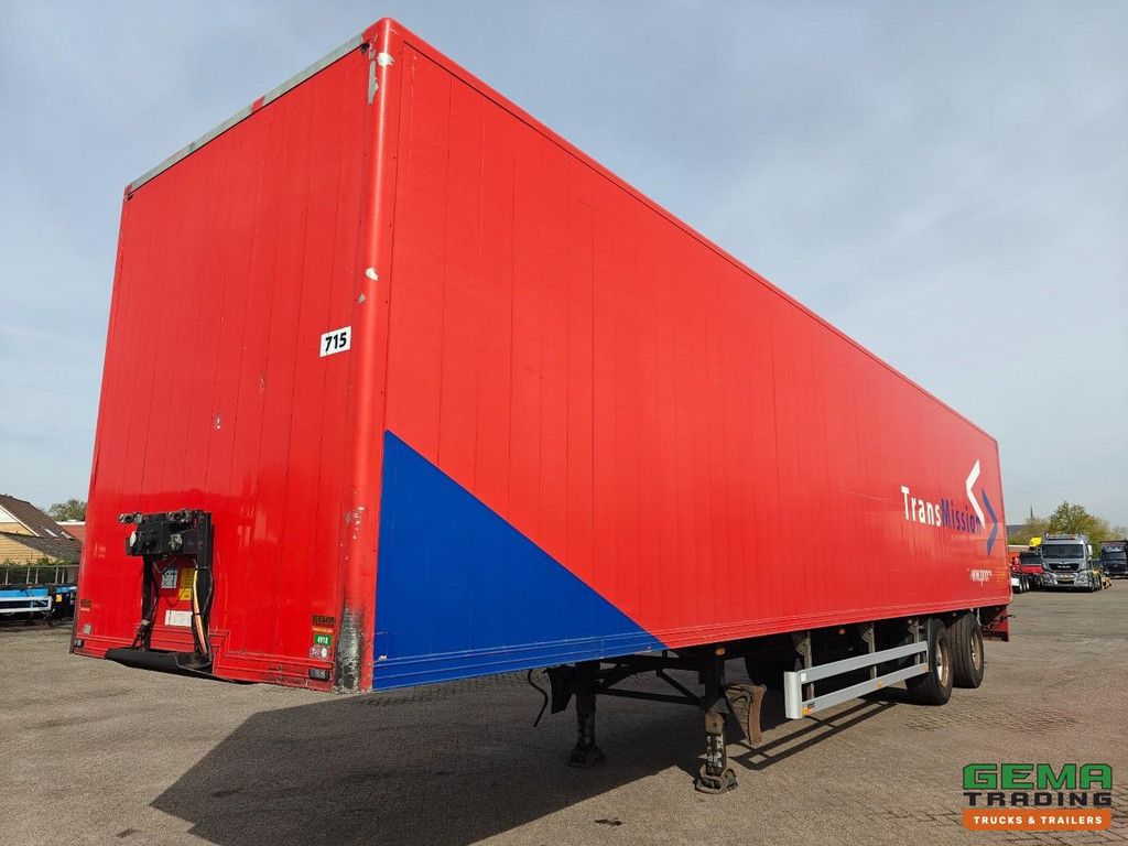 Pacton T2-001 Enclosed Aluminium Body 13.5m + Dhollandia 1500KG - HH Floor - Tridec Steering Axle - 2 Axles BPW Drum