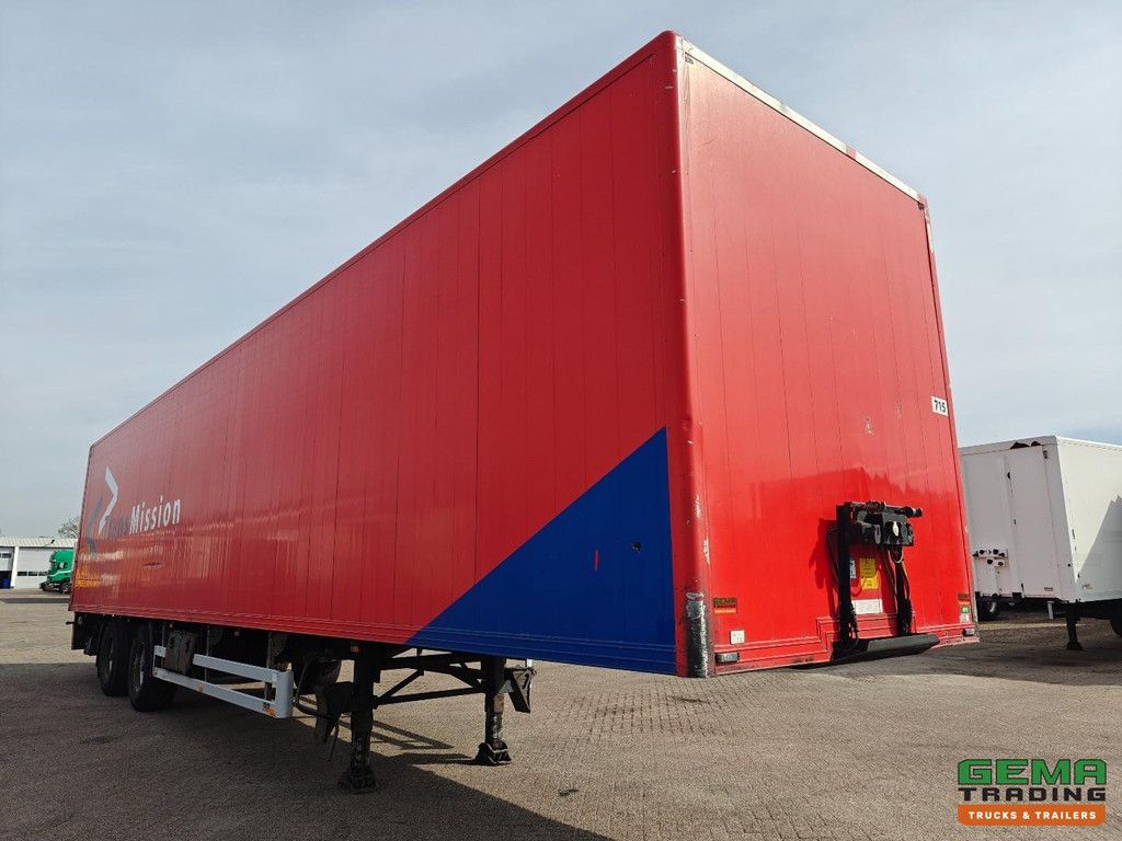 Pacton T2-001 Enclosed Aluminium Body 13.5m + Dhollandia 1500KG - HH Floor - Tridec Steering Axle - 2 Axles BPW Drum