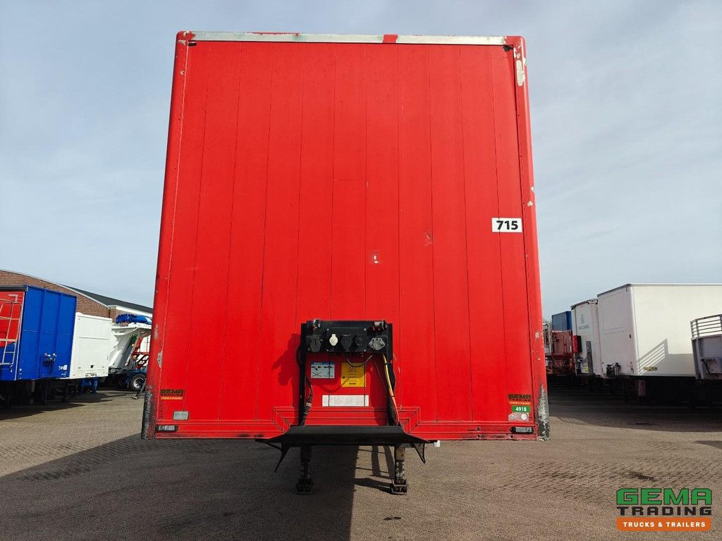 Pacton T2-001 Enclosed Aluminium Body 13.5m + Dhollandia 1500KG - HH Floor - Tridec Steering Axle - 2 Axles BPW Drum