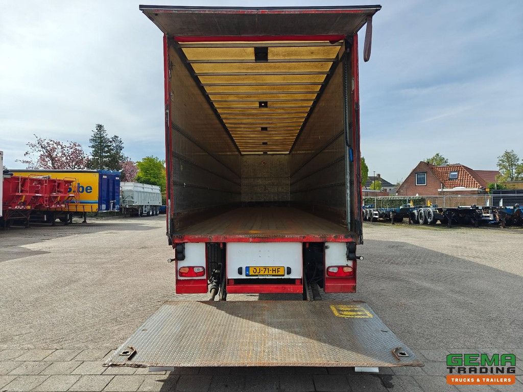 Pacton T2-001 Enclosed Aluminium Body 13.5m + Dhollandia 1500KG - HH Floor - Tridec Steering Axle - 2 Axles BPW Drum