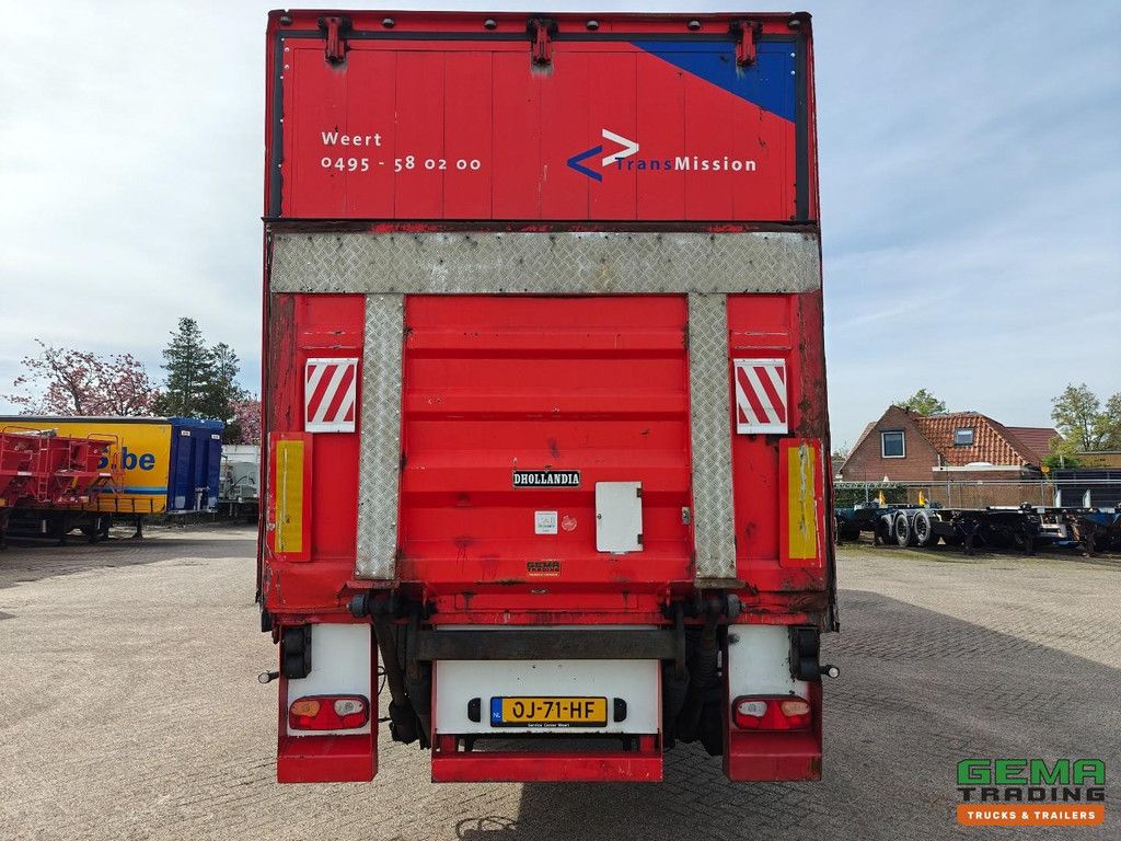 Pacton T2-001 Enclosed Aluminium Body 13.5m + Dhollandia 1500KG - HH Floor - Tridec Steering Axle - 2 Axles BPW Drum