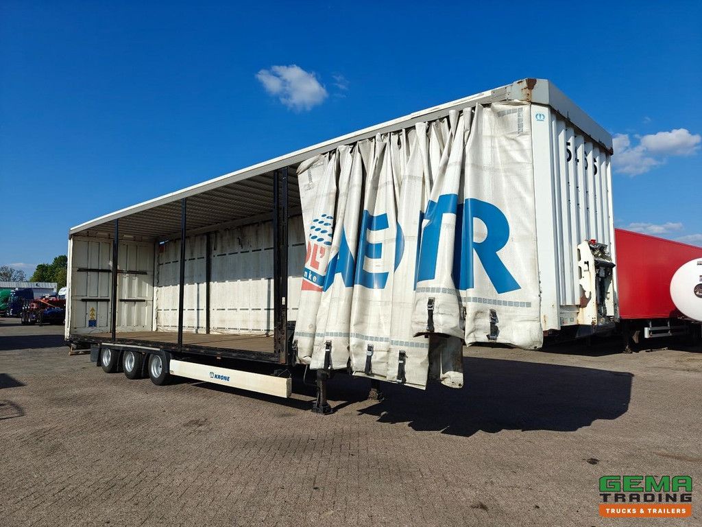Krone SD 13.6m Sliding Curtains - Pop-Up Roof - 3 Axle BPW Drum - 5 Pieces In Stock
