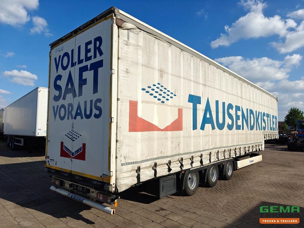 Krone SD 13.6m Sliding Curtains - Pop-Up Roof - 3 Axle BPW Drum - 5 Pieces In Stock