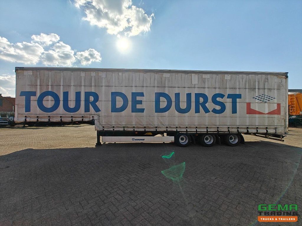 Krone SD 13.6m Sliding Curtains - Pop-Up Roof - 3 Axle BPW Drum - 5 Pieces In Stock