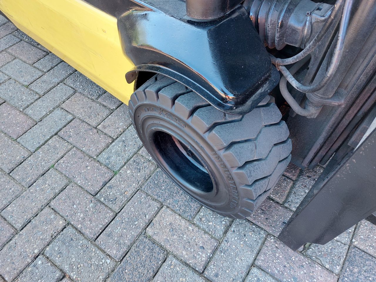 Komatsu FB18 triplex sideshift vorkversteller