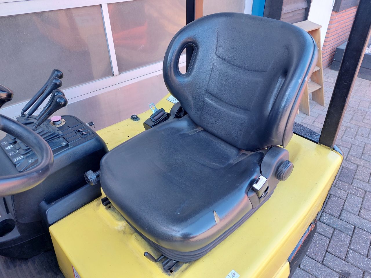 Komatsu FB18 triplex sideshift vorkversteller