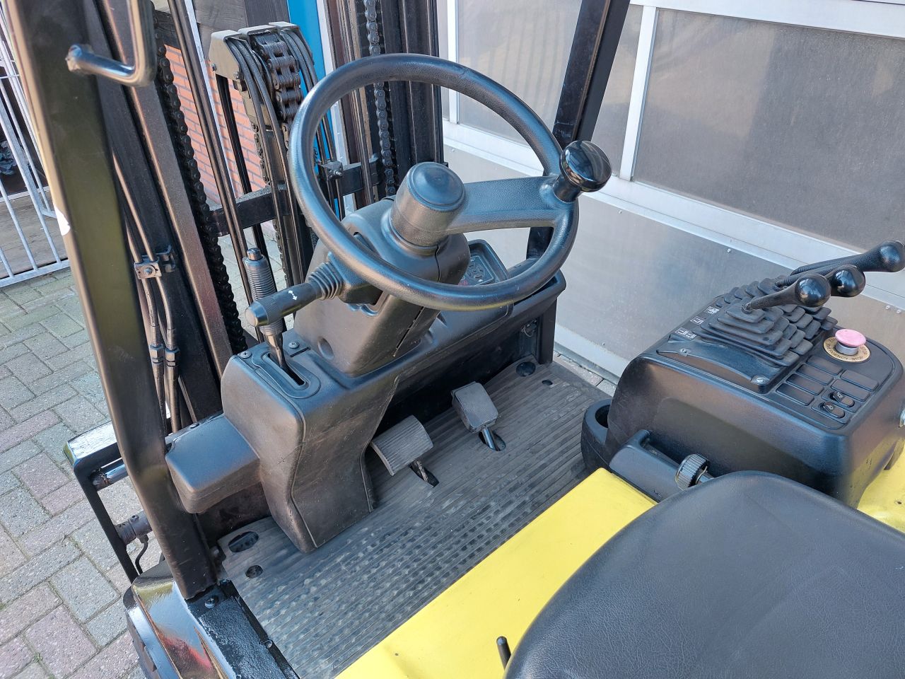 Komatsu FB18 triplex sideshift vorkversteller