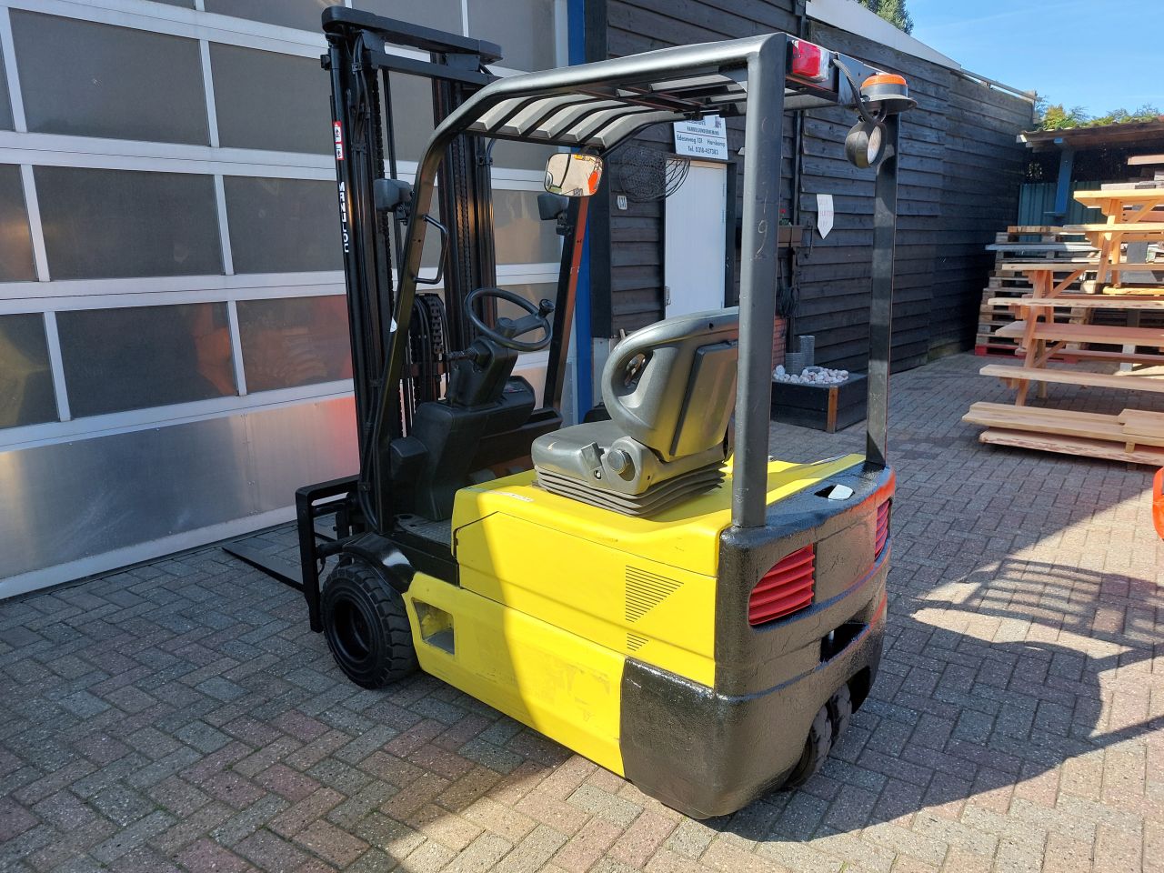 Komatsu FB18 triplex sideshift vorkversteller