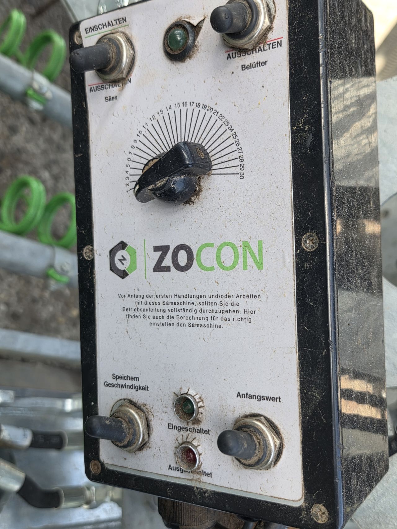 Zocon Greenkeeper Weidesleep Doorzaaier