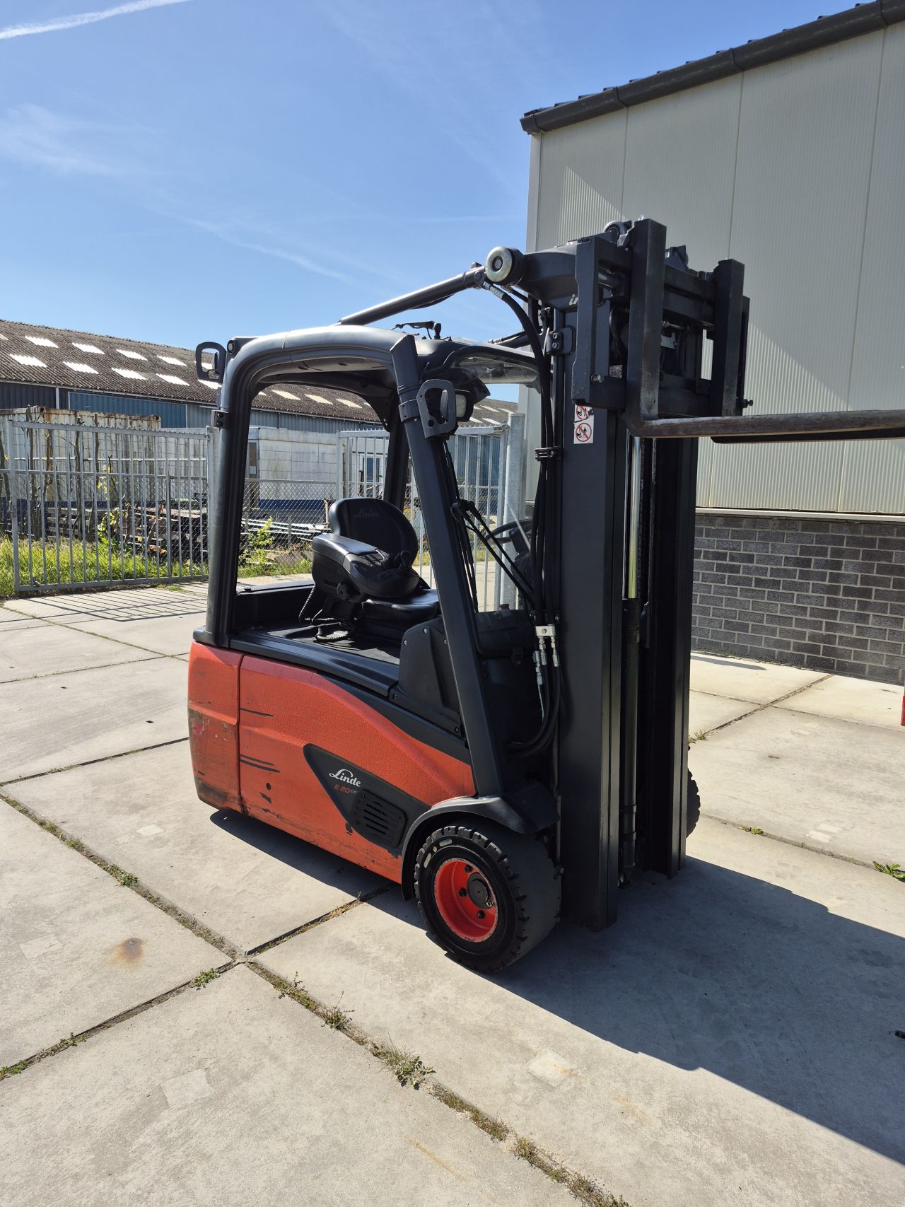 Linde E20L-02 triplex sideshift 4.620 mm bj 2020