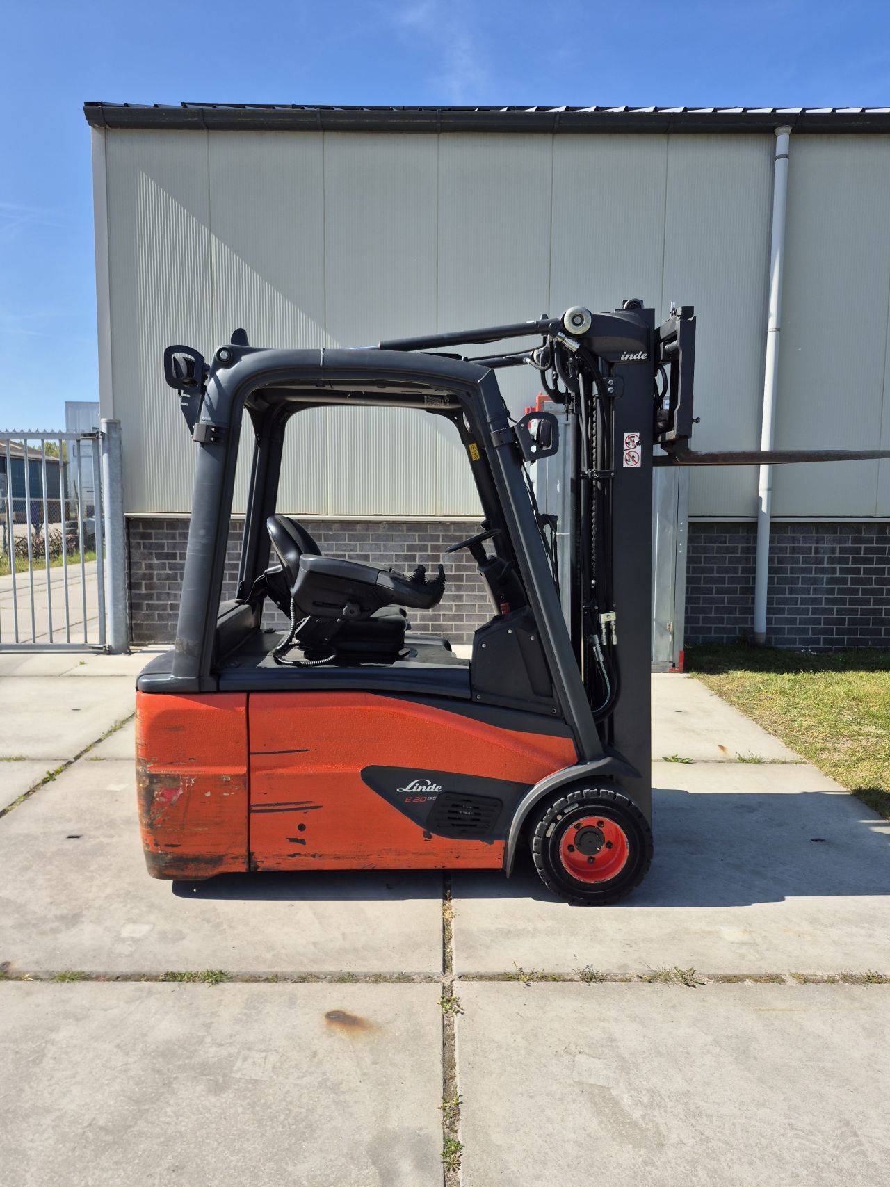 Linde E20L-02 triplex sideshift 4.620 mm bj 2020