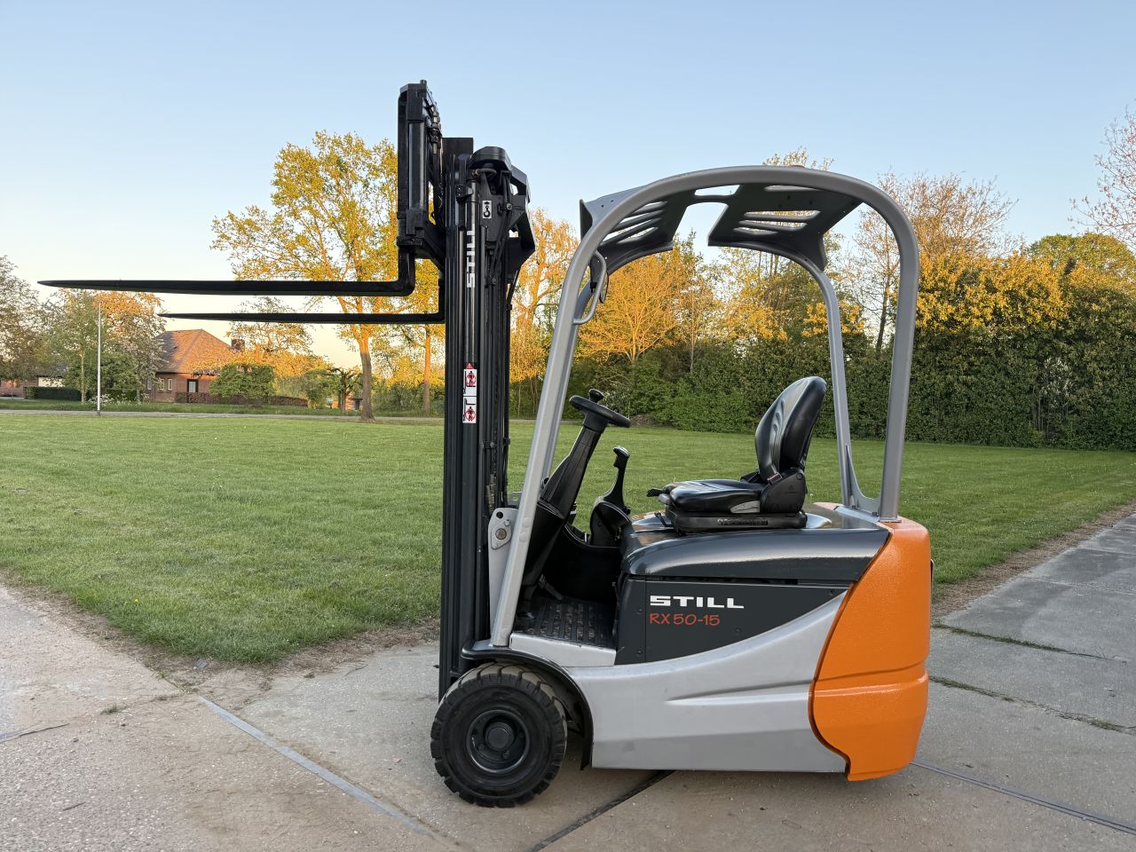 Still 1500KG elektro 3-delig freelift Sideshift vorkversteller