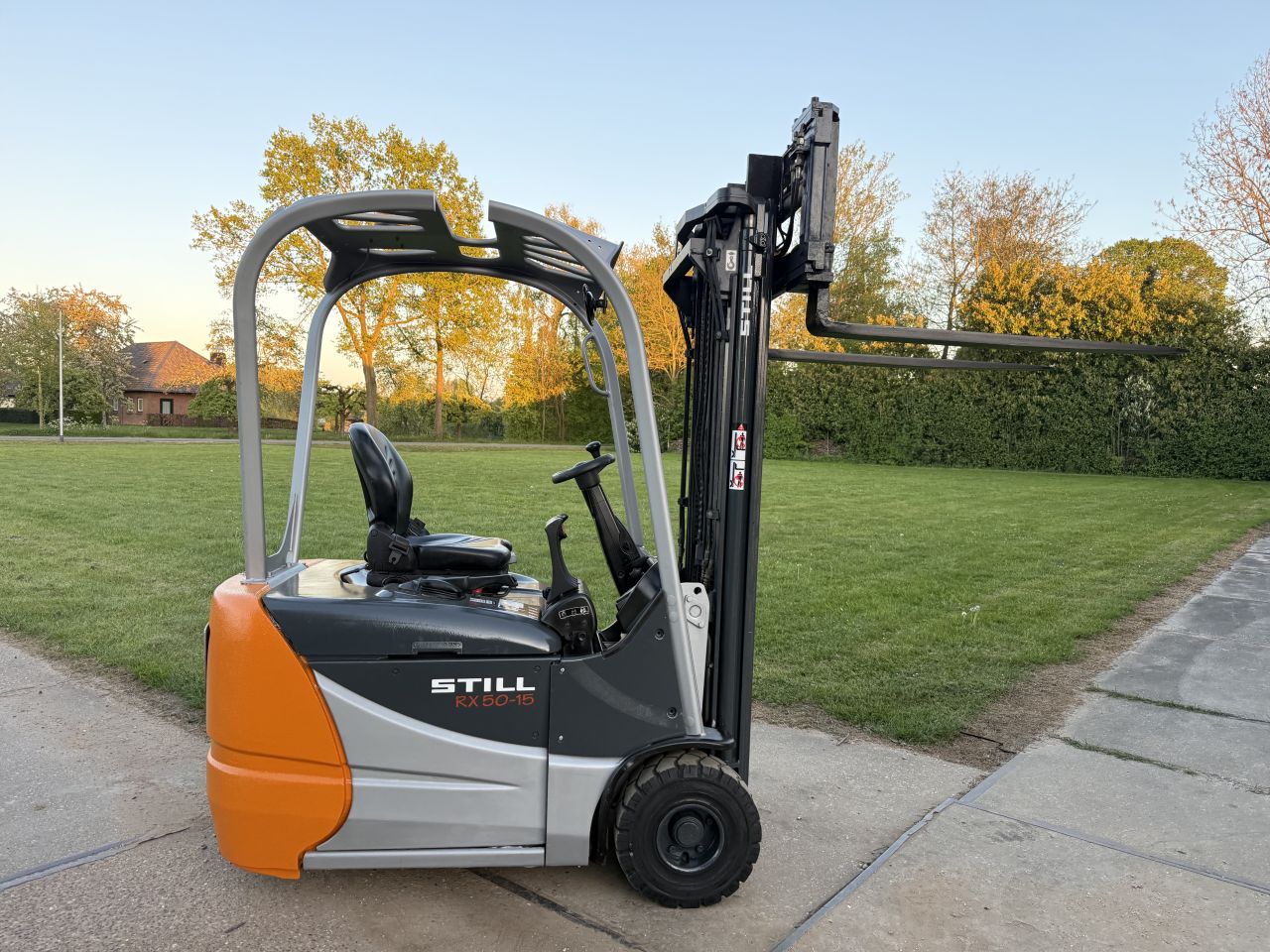 Still 1500KG elektro 3-delig freelift Sideshift vorkversteller