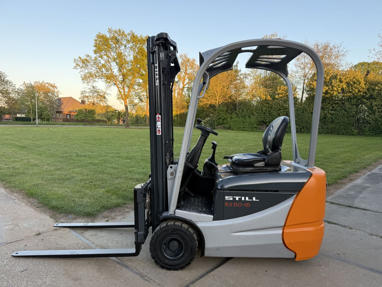 Still 1500KG elektro 3-delig freelift Sideshift vorkversteller