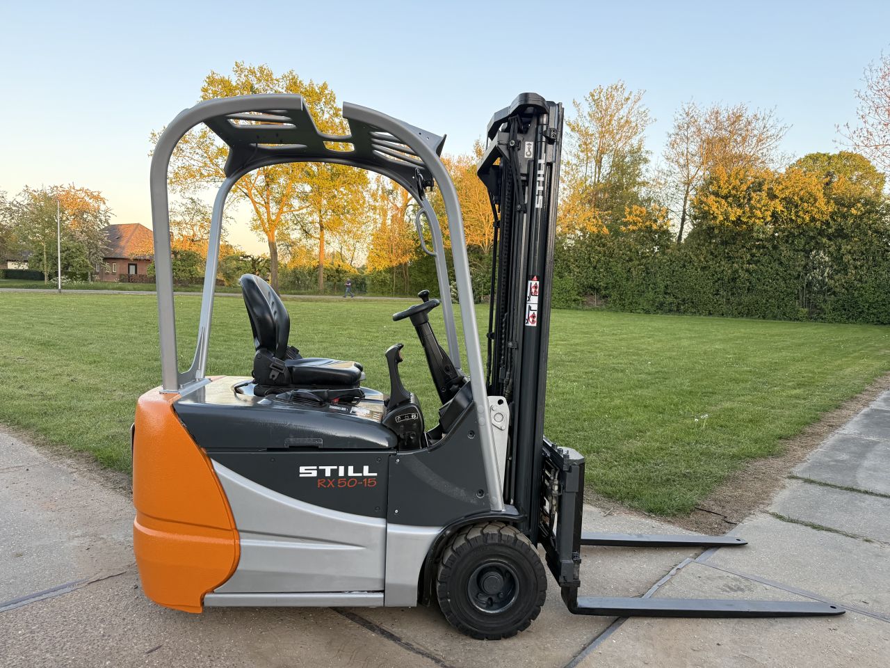 Still 1500KG elektro 3-delig freelift Sideshift vorkversteller