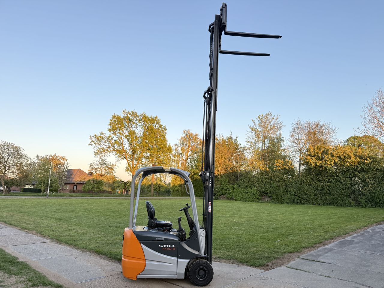 Still 1500KG elektro 3-delig freelift Sideshift vorkversteller