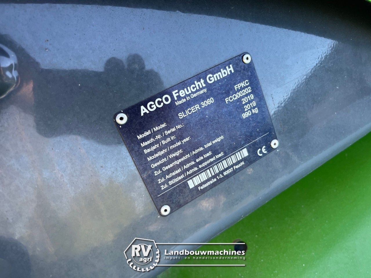 Fendt Slicer 3060 FPKC (als nieuw!)