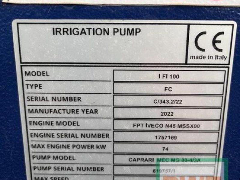 Beinlich Primus 2000 inkl. Pumpaggregat