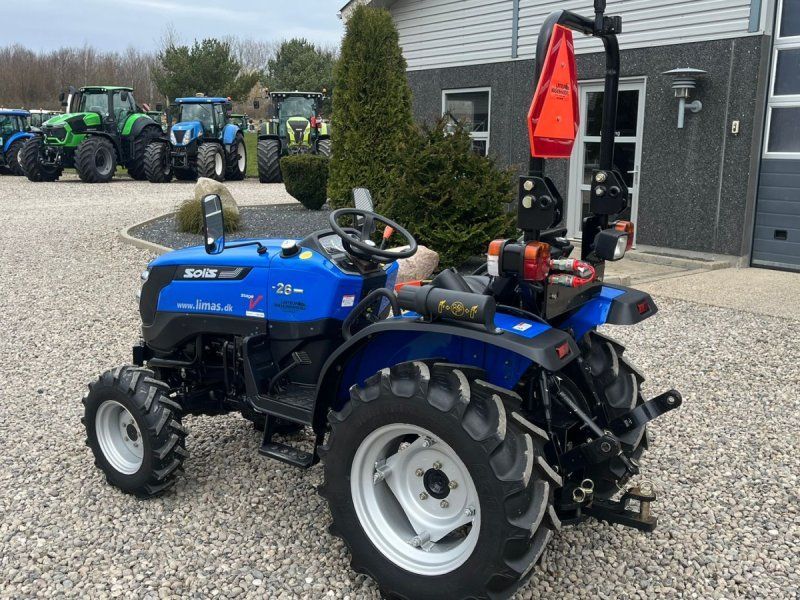 Solis S26 6+2 med brede dæk