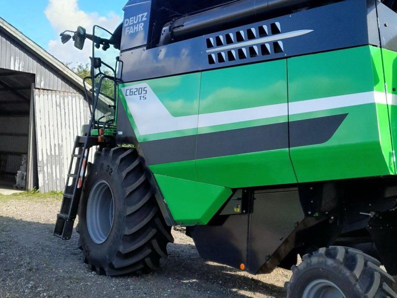 Deutz-Fahr 6205 ts SNITTER, 18 FOD MED VOGN, KUN 700 TIMER