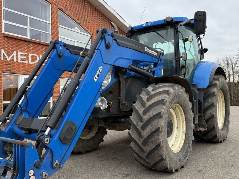 New Holland T7.210 AC + Quicke Q76
