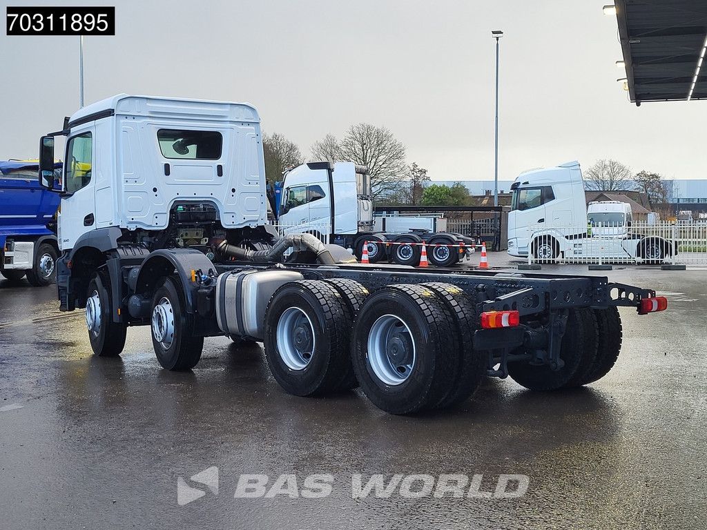 Mercedes Arocs 3540 8X4 NEW Chassis! Steelsuspension Big-Axle Automatic Airco Euro 6
