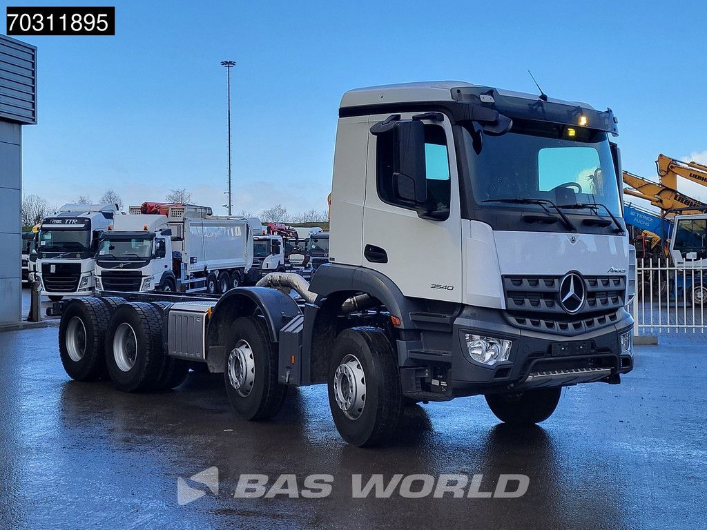 Mercedes Arocs 3540 8X4 NEW Chassis! Steelsuspension Big-Axle Automatic Airco Euro 6