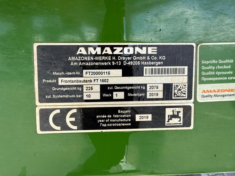 Amazone FT 1502