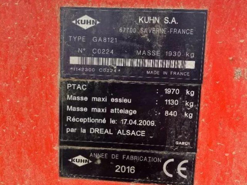 Kuhn ga8121