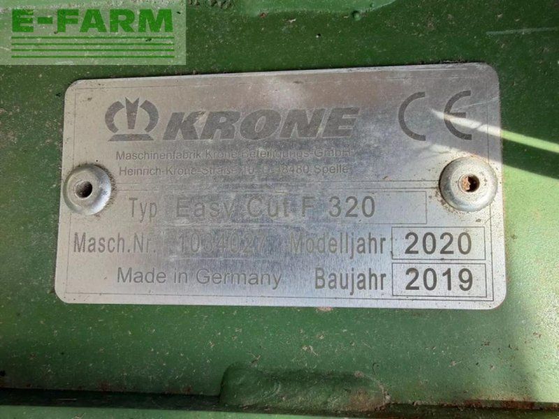 Krone f 320 easycut