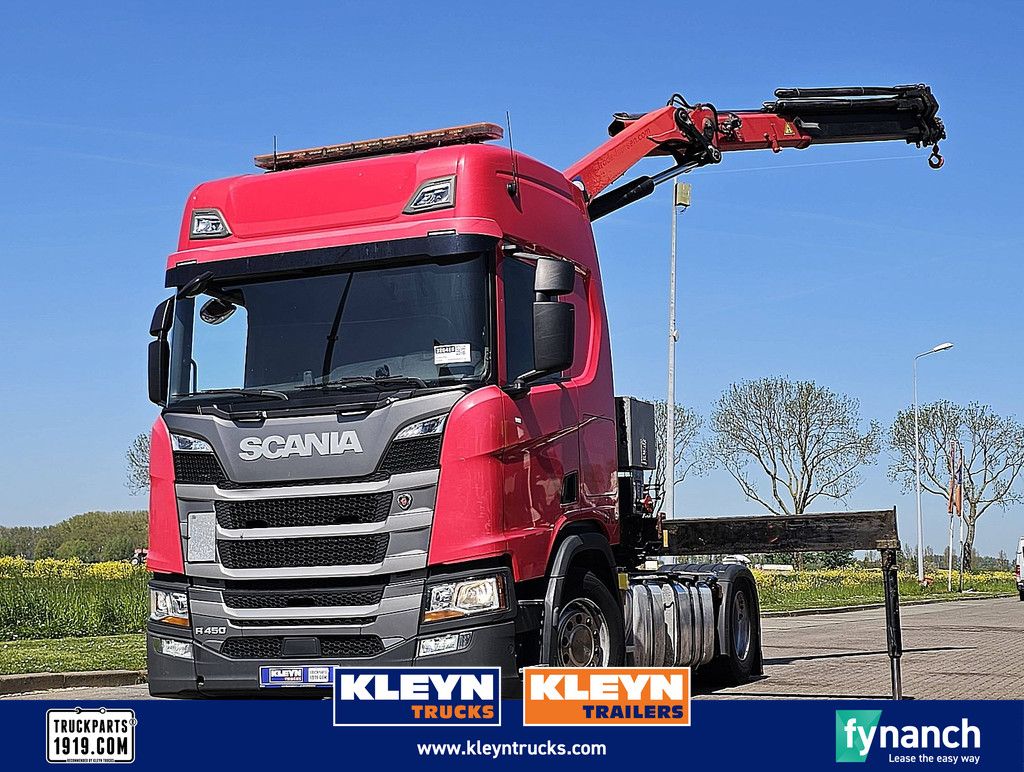 SCANIA R450 crane hmf 1720-k4