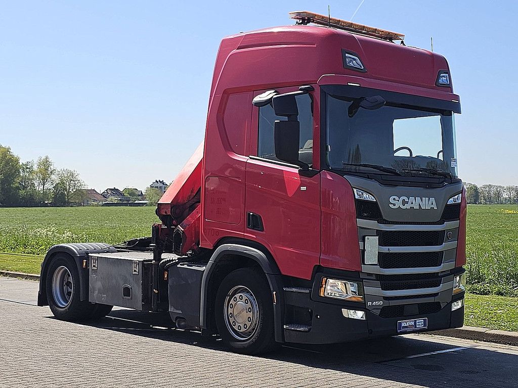 SCANIA R450 crane hmf 1720-k4