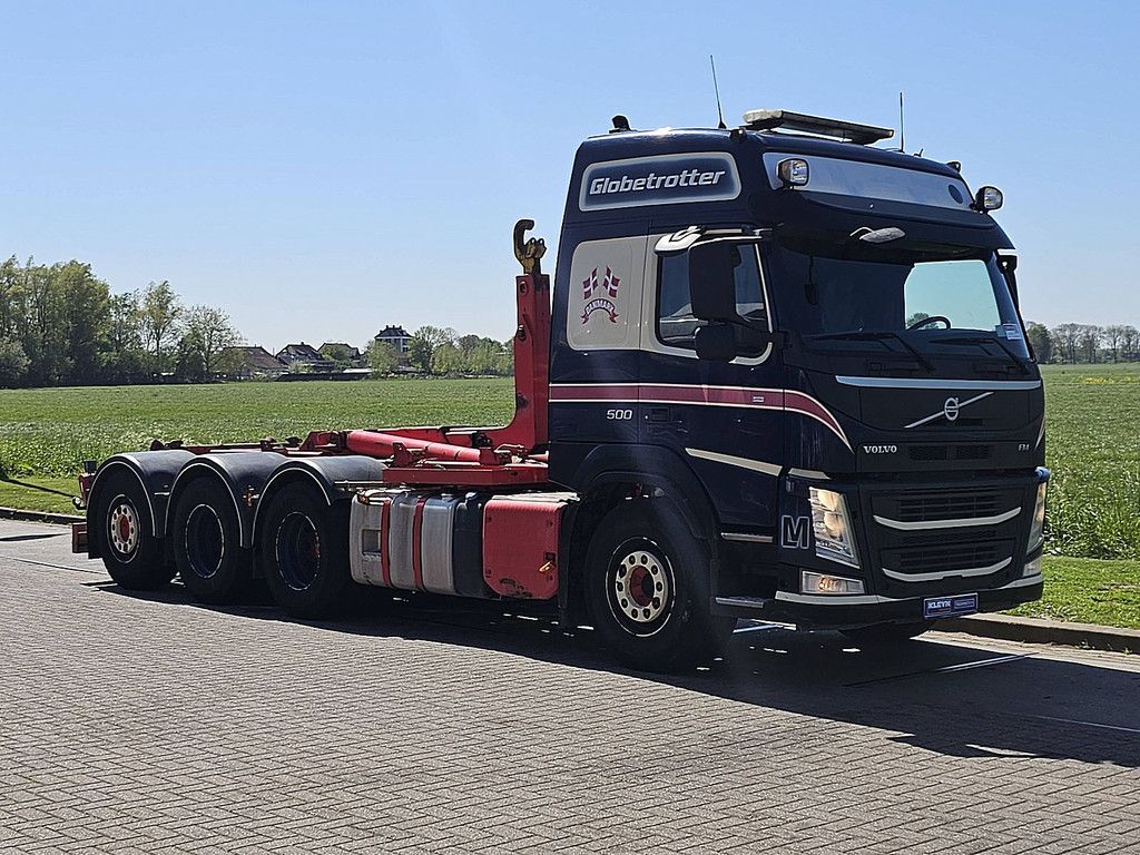 VOLVO FM 500 8x4 triple hooklift