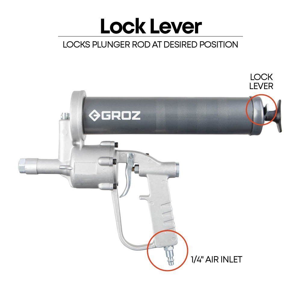 Groz Pneumatische vetspuit (43371GROZ)