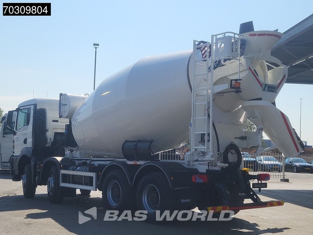 MAN TGS 41.440 8X4 NEW! 12m3 Stetter Mixer Big-Axle Steelsuspension Automatic Euro 6