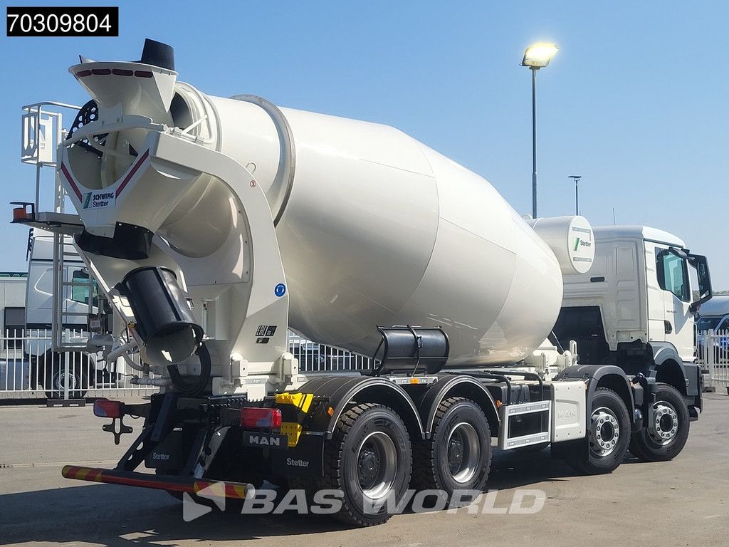 MAN TGS 41.440 8X4 NEW! 12m3 Stetter Mixer Big-Axle Steelsuspension Automatic Euro 6