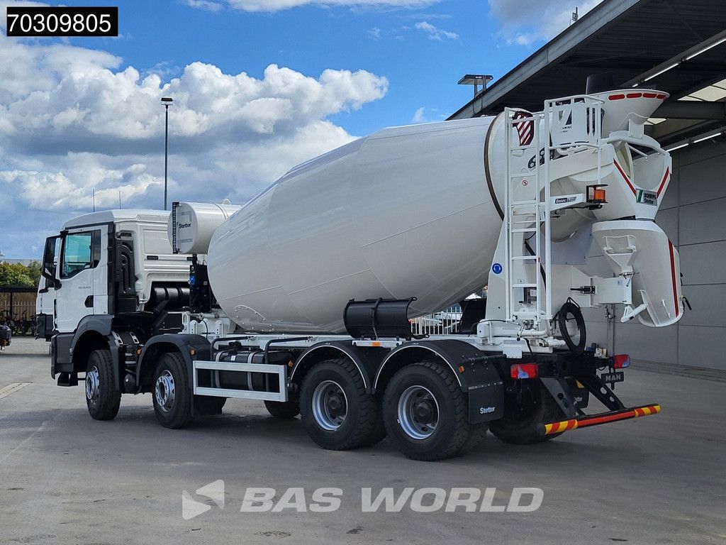 MAN TGS 41.440 8X4 NEW! 12m3 Stetter Mixer Big-Axle Steelsuspension Automatic Euro 6