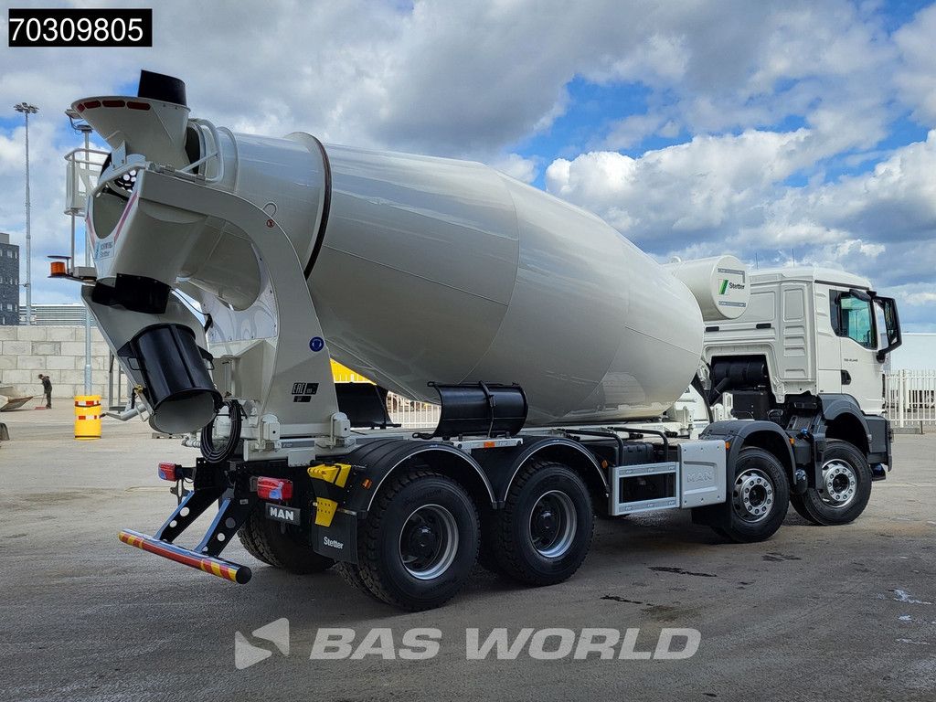MAN TGS 41.440 8X4 NEW! 12m3 Stetter Mixer Big-Axle Steelsuspension Automatic Euro 6