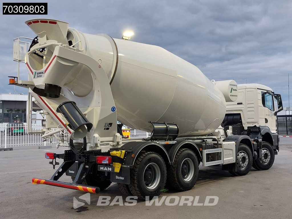 MAN TGS 8X4 NEW! 12m3 Stetter Mixer Big-Axle Steelsuspension Automatic Euro 6