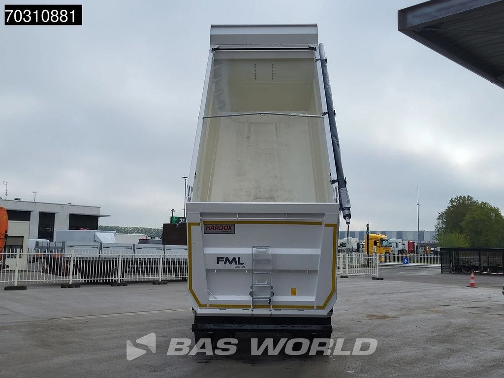 Volvo FMX 460 8X4 NEW! 13L Engine 19m3 Wielton Kipper Steelsuspension Big-Axle Automatic Euro 6