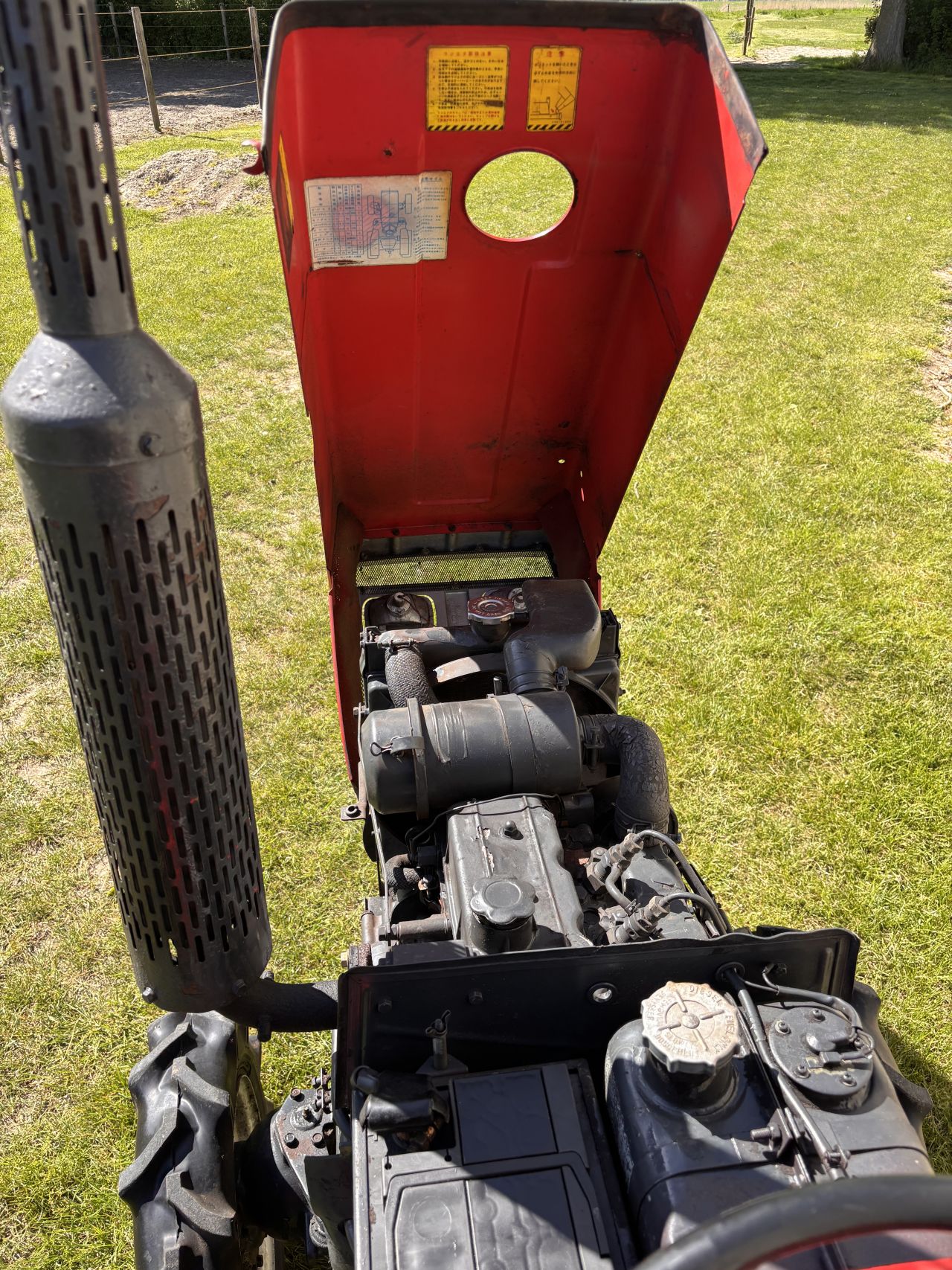 Shibaura SLI643 minitractor - 4x4 - 3 cylinder - 17PK