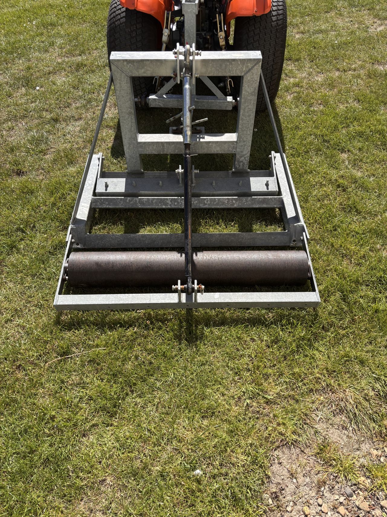 Bodemvlakker 120 cm met vulbare rol - volledig instelbaar