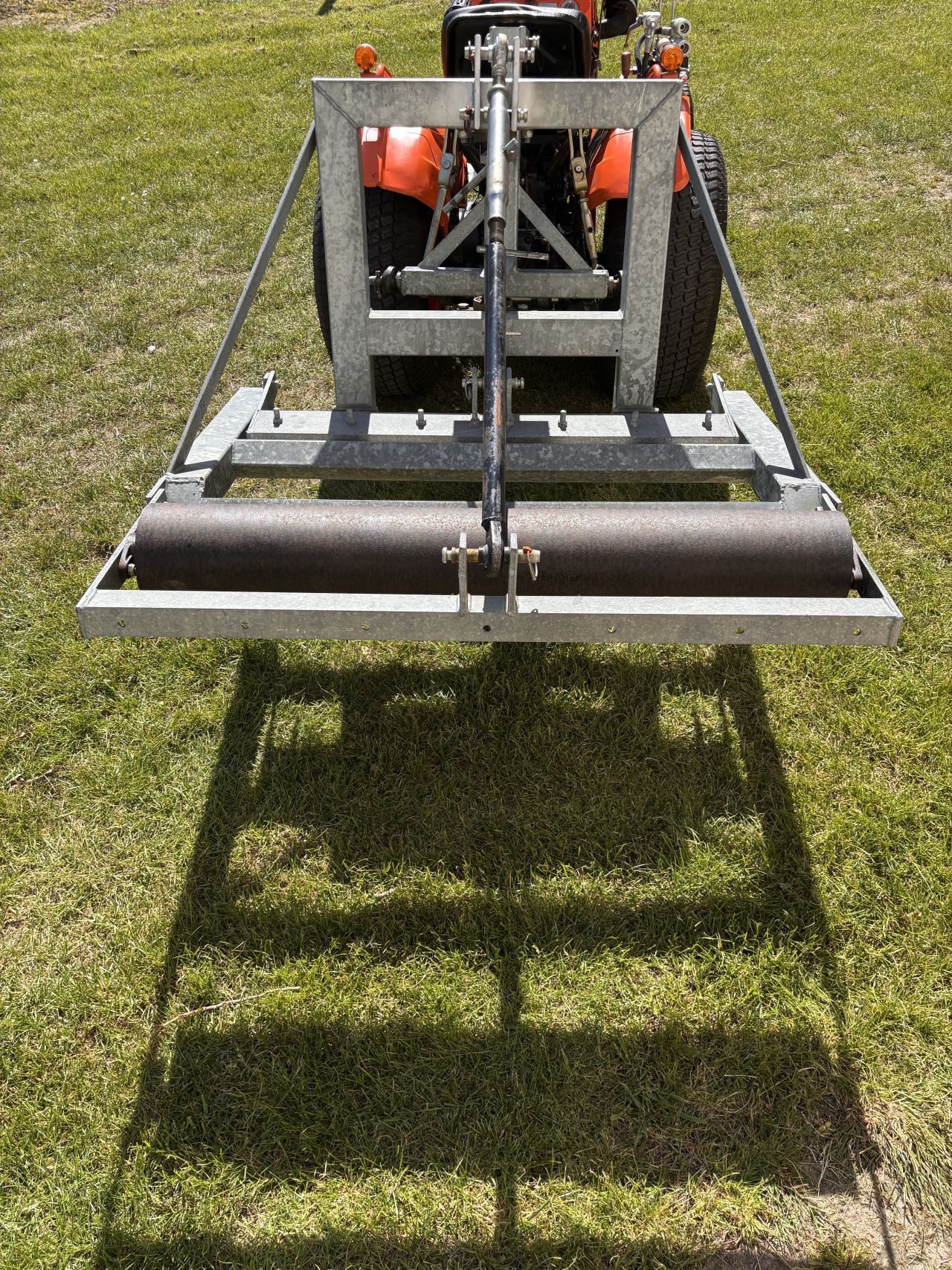 Bodemvlakker 120 cm met vulbare rol - volledig instelbaar