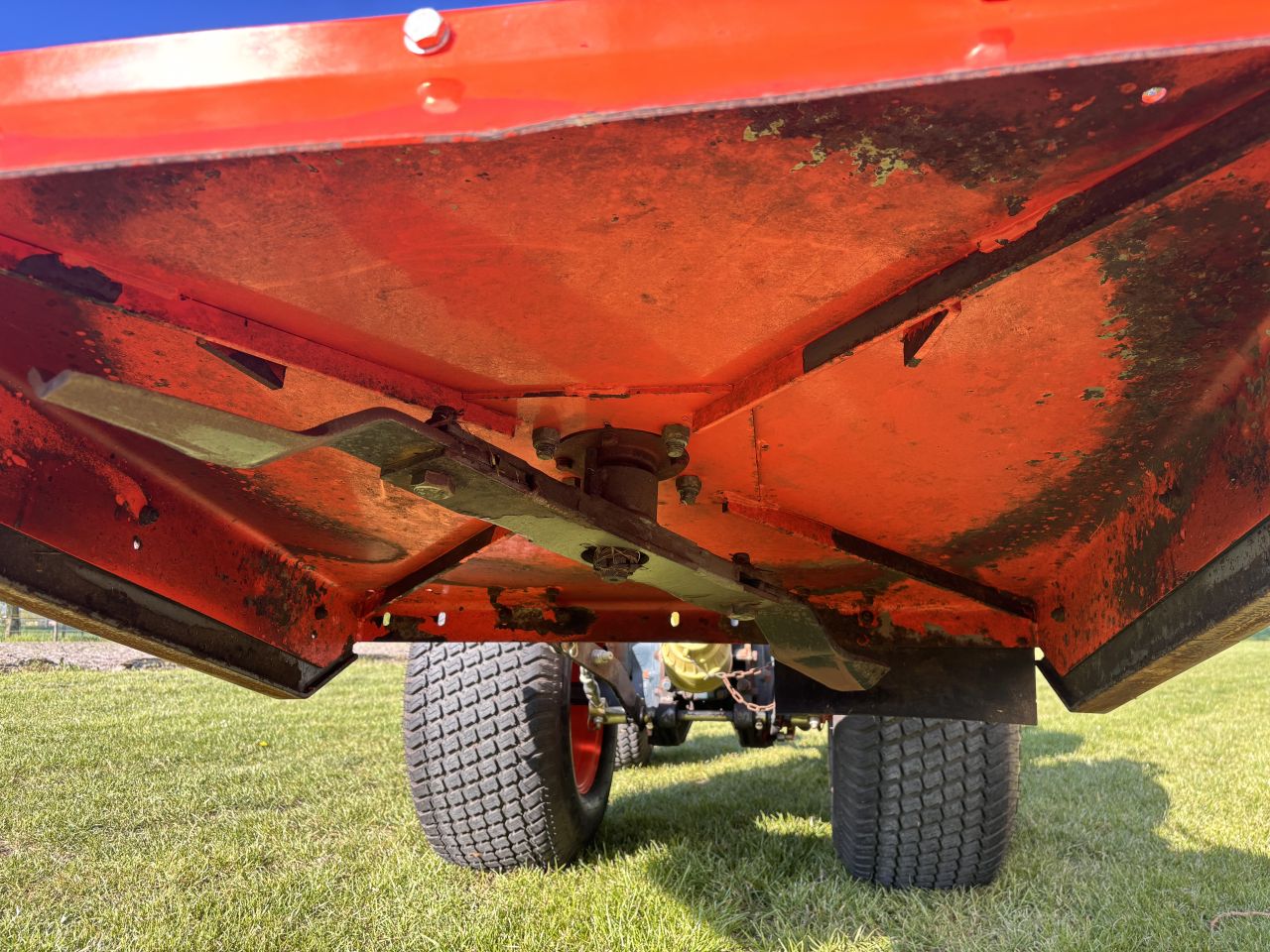 Morngieux weidebloter 100cm in nieuwstaat incl. aftakas