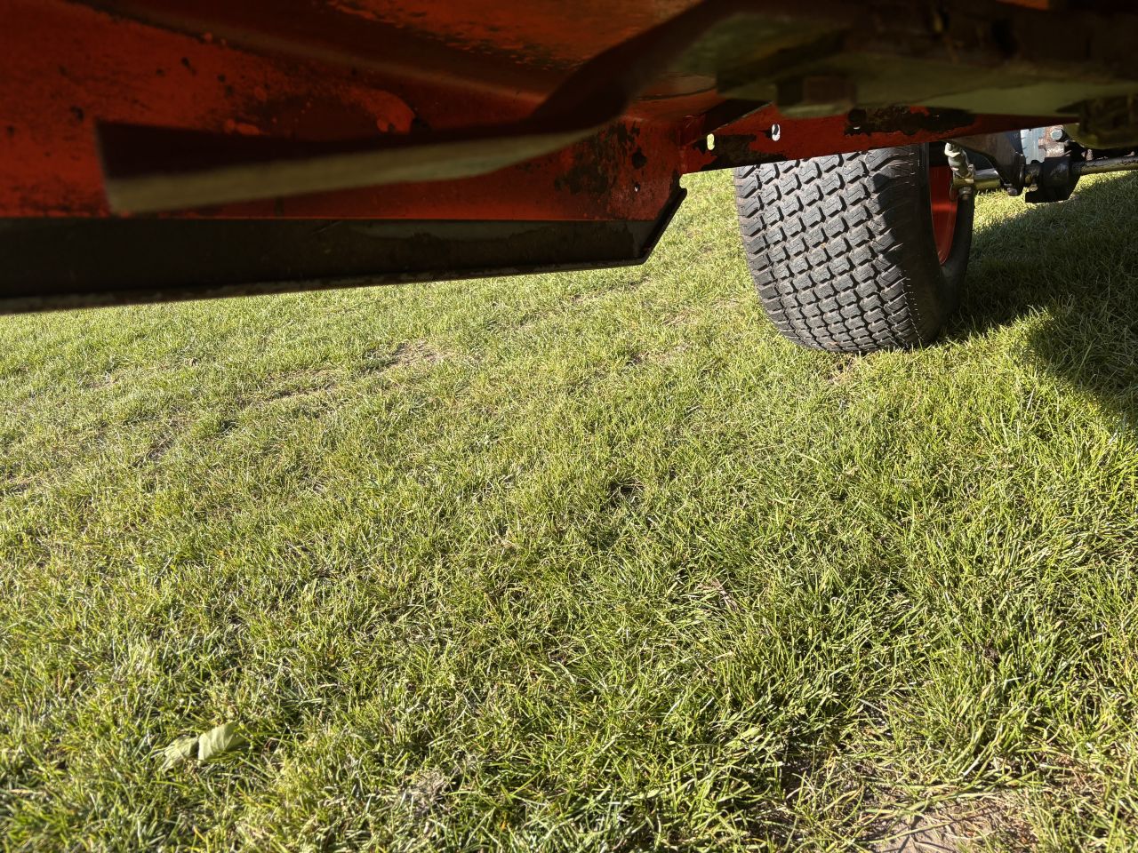 Morngieux weidebloter 100cm in nieuwstaat incl. aftakas