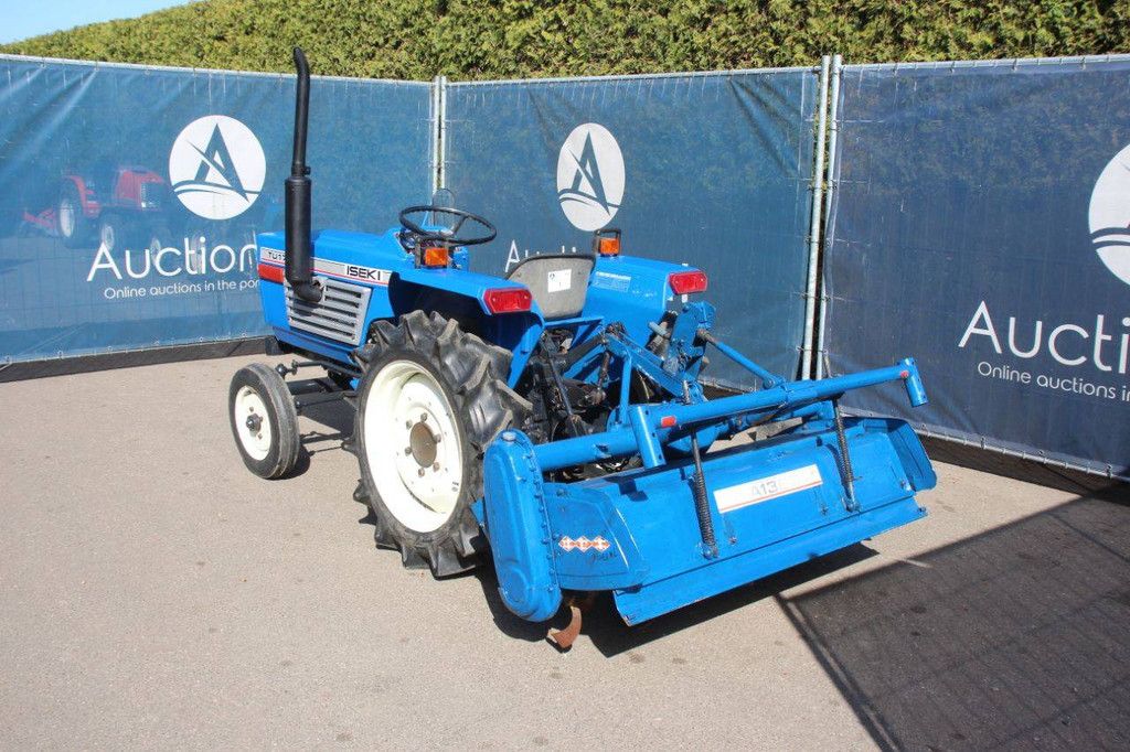 Minitractor Iseki TU1700 Diesel 17PK met Grondfrees