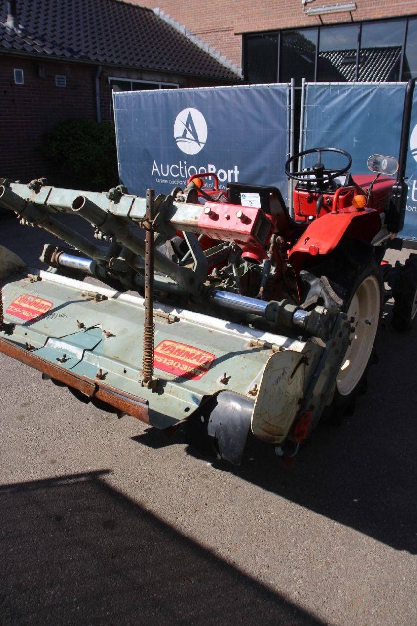 Minitractor Yanmar YM1601D Diesel 16PK met Grondfrees