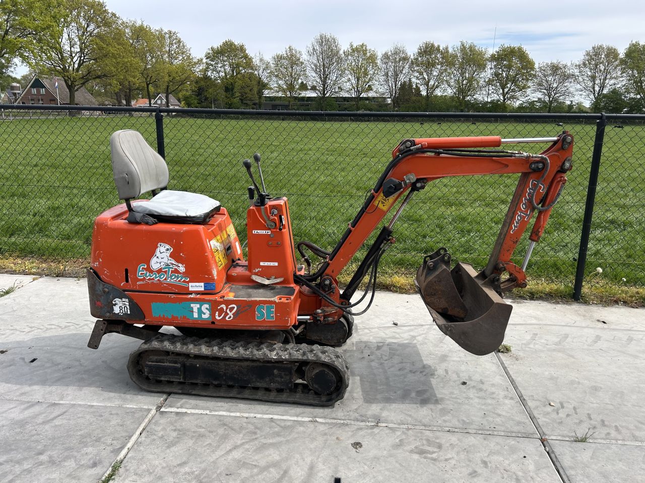 Euroton ts08 /kubota minigraver (marge)